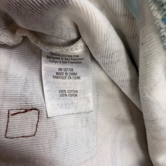 Tea Collection Nautical Theme Pajama Set Size 6 100% Cotton Fall Boys Sleep - Picture 5 of 16